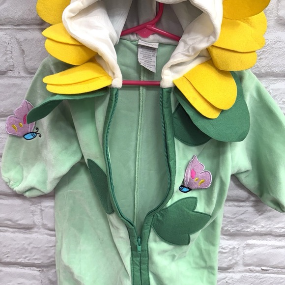 Sunflower Infant Halloween Costume 12 Months Halloween Bodysuit Warm Ships Fast! - Picture 8 of 13